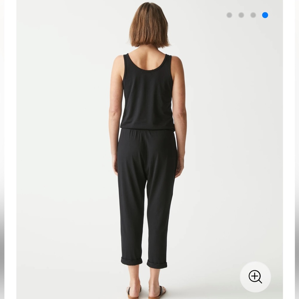 Michael Stars Theo Tank Jumpsuit in Black Size Medium New With Tags - Picture 3 of 12
